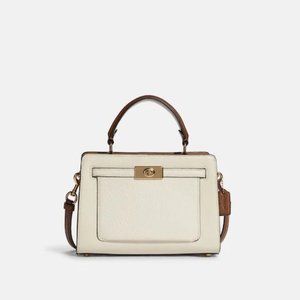 Coach Mini Lane Top Handle in Colorblock